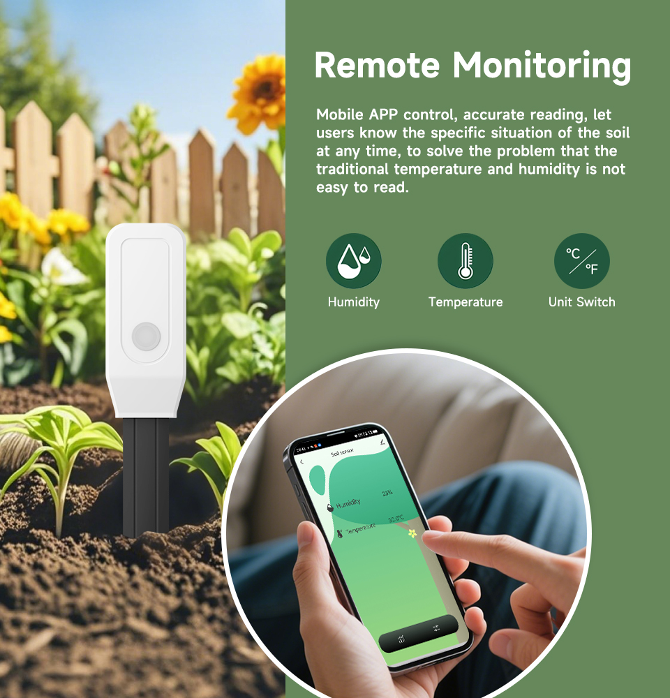 Умный датчик-тестер почвы, изм – обзор и цена Plant Monitor