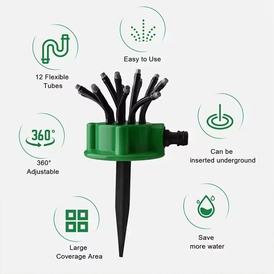 360 °   Автоматический вращающ – обзор и цена Automatic Watering