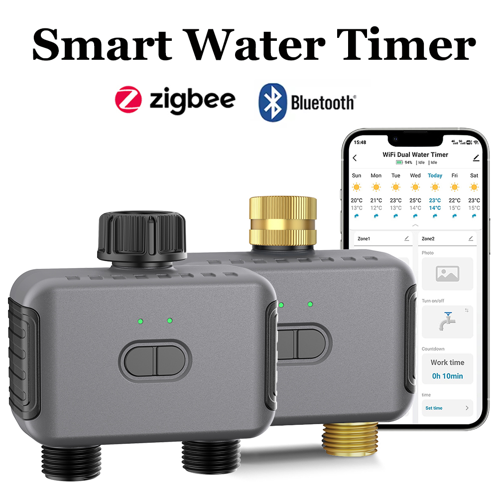 Умный таймер воды Tuya Zigbee/ – обзор и цена Automatic Watering