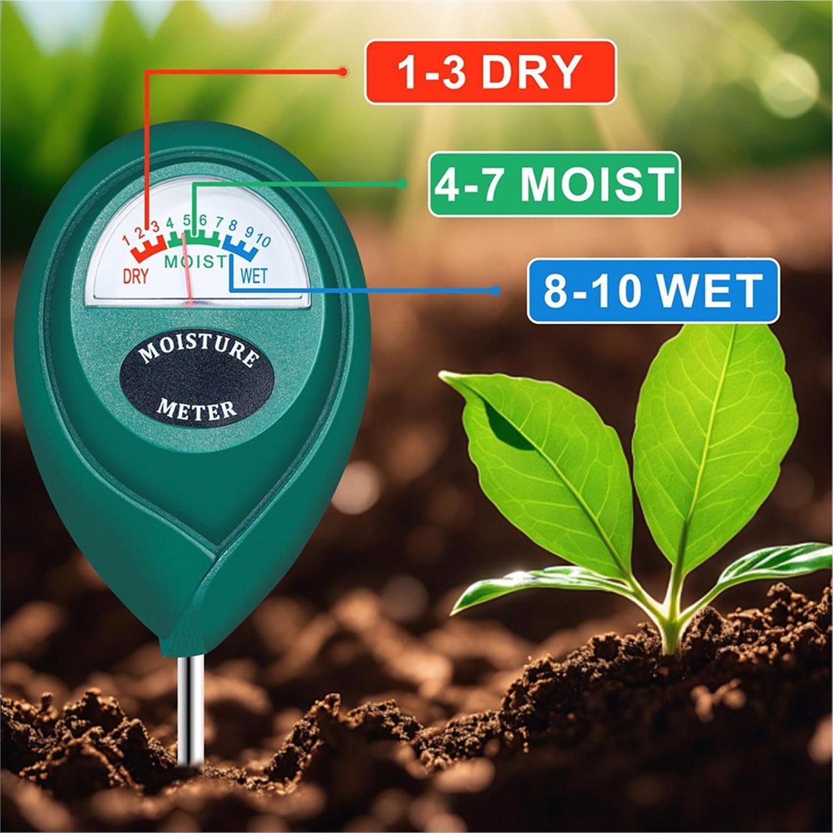 Измеритель влажности почвы LNH – обзор и цена Plant Sensor