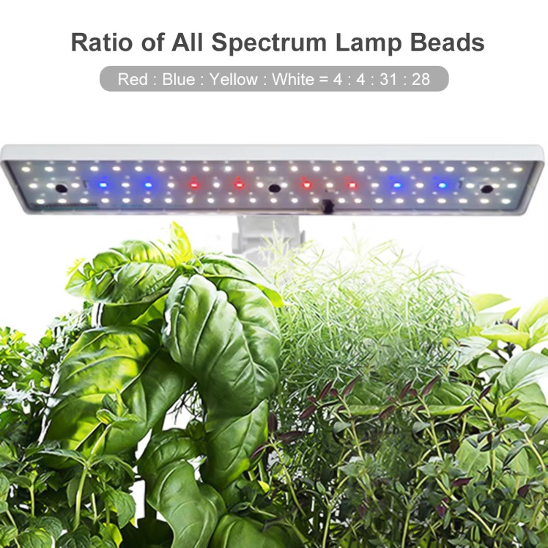9-секционная умная гидропонная – обзор и цена Grow Light Led