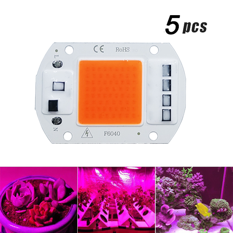 5 шт. светодиодный светильник  – обзор и цена Plant Grow Light Full Spectrum