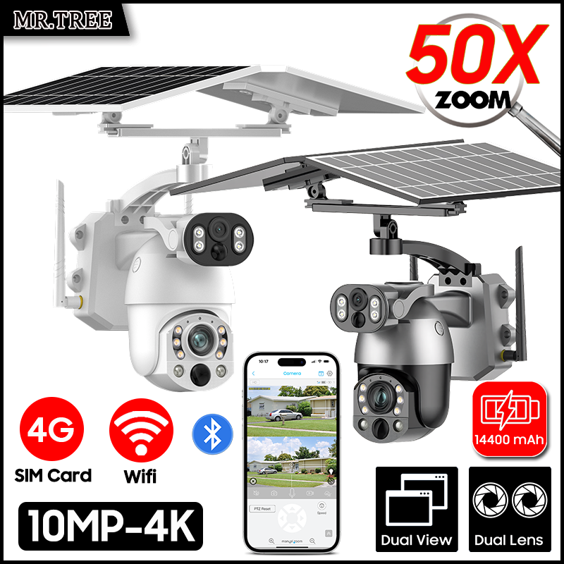 4K 50X оптический зум двойной  – обзор и цена Garden Camera